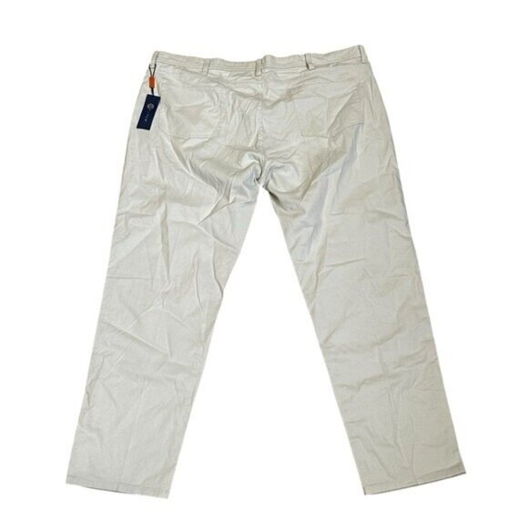 Stitch's Britches Sterling 5 Pocket Men's 42x30 Birch Flat Front Golf Pants NWT - Picture 2 of 8
